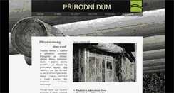 Desktop Screenshot of prirodni-dum.cz